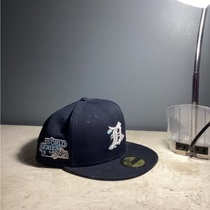 New Era Navy Fitted Cap
